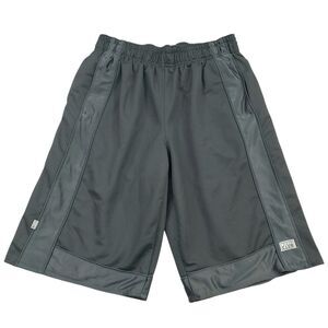 ProClub Basketball Shorts Mens Small Gray Textured Heavyweight Mesh Gym